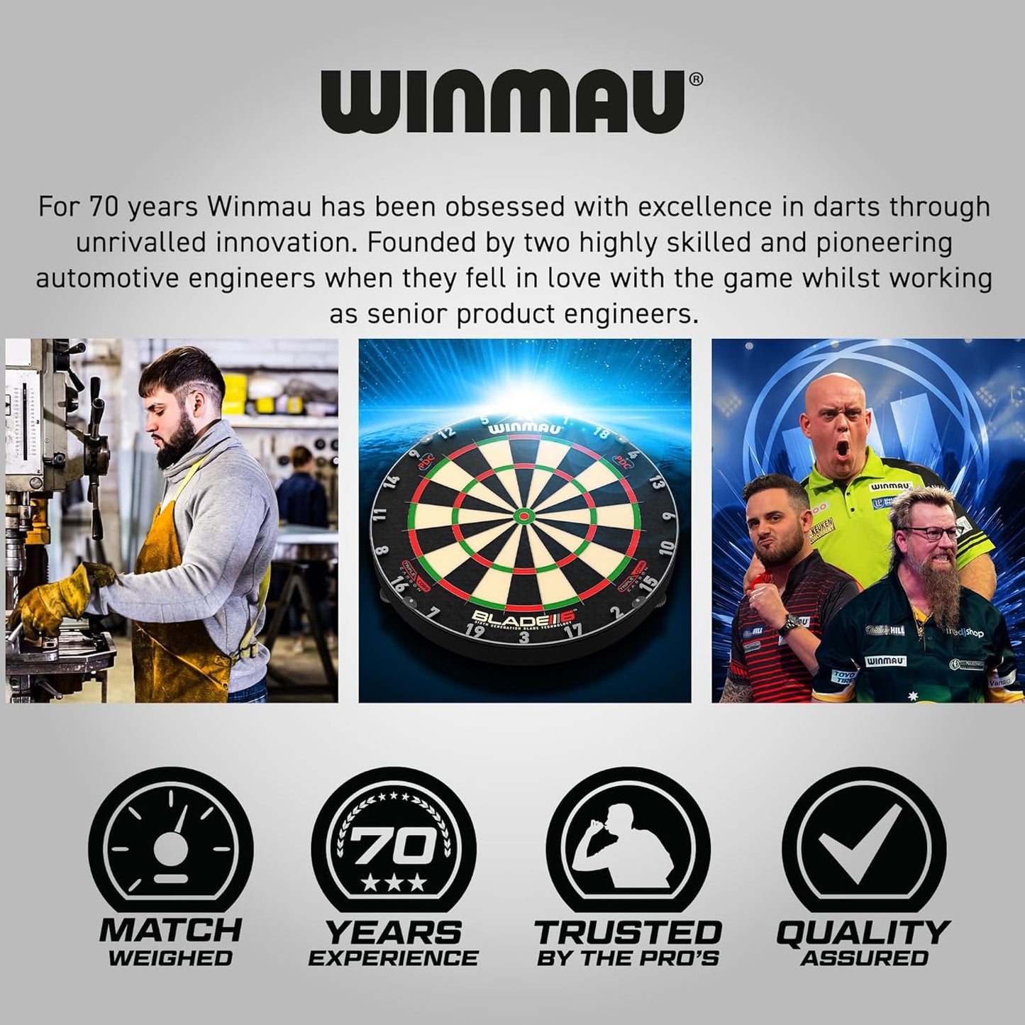Darts - Masters Pro Premium Bristle Dartboard Set - Includes Dart Board, Darts, Flights, Shafts and Oche Strip - Professional Steel Tip Dartboard Set for Adults