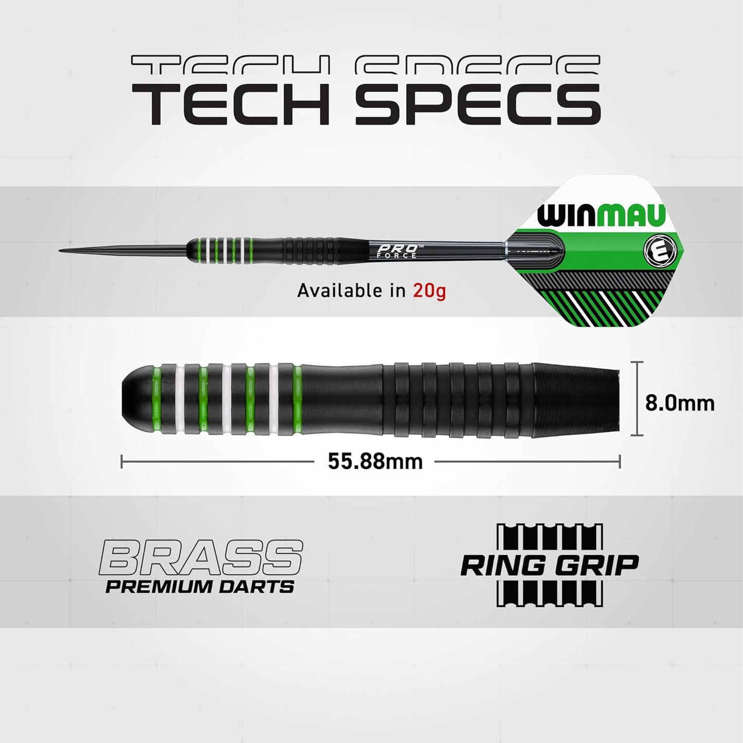 Darts - Masters Pro Premium Bristle Dartboard Set - Includes Dart Board, Darts, Flights, Shafts and Oche Strip - Professional Steel Tip Dartboard Set for Adults